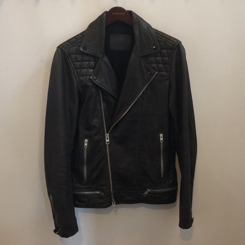 All Saints Leather Jacket